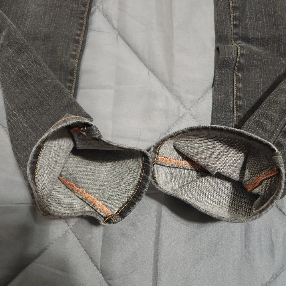 BLKWD Jeans Men's 32x32 Straight Gray Stretch Denim Made in USA
